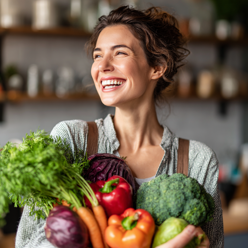 Group of three smiling European people of different ages (20s, 30s, 40s) holding healthy smoothies and looking energetic after workout, diverse and happy